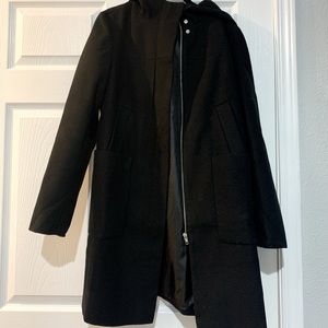 Maternity Lined Winter Coat w/Hood